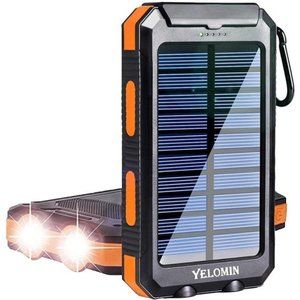 Solar Charger,20000mAh Portable Camping Waterproof Solar PowerBank for Cellphone